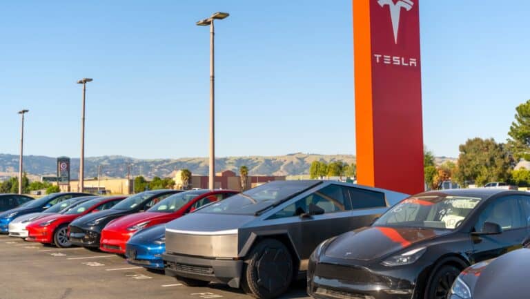 Tesla vehicles.