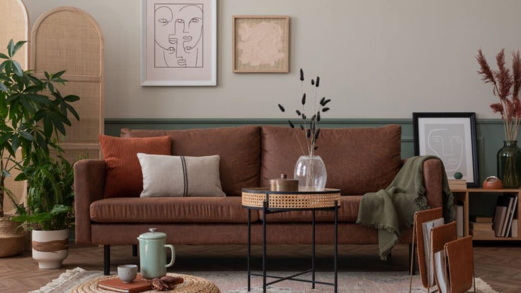 living room.