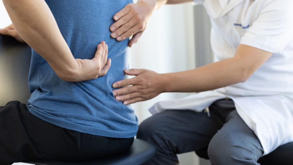 lower back pain.