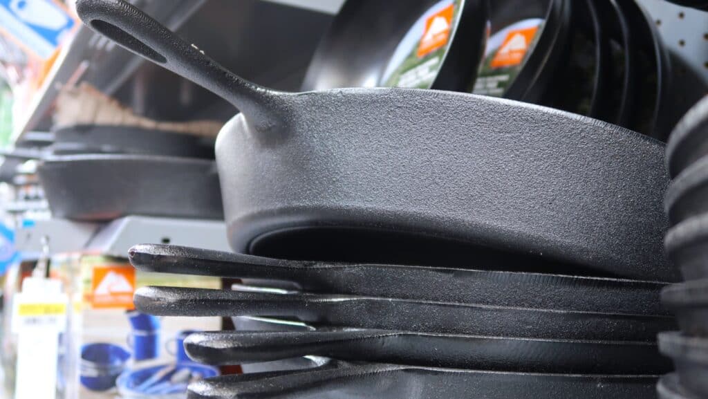 shopping for cast iron.