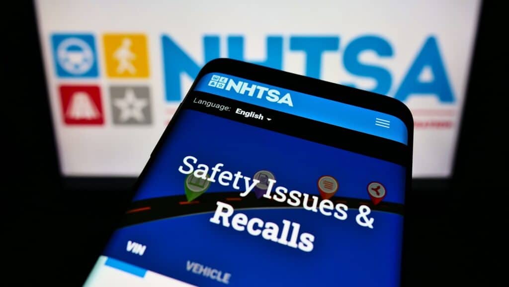 NHTSA.