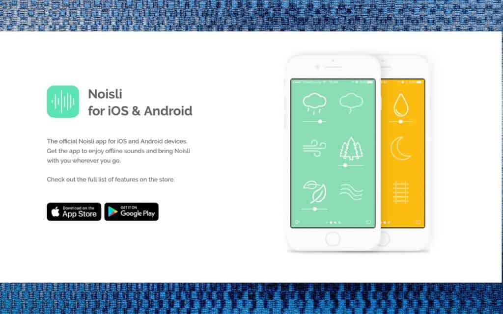 Noisly app.