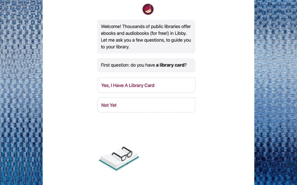 Libby app.