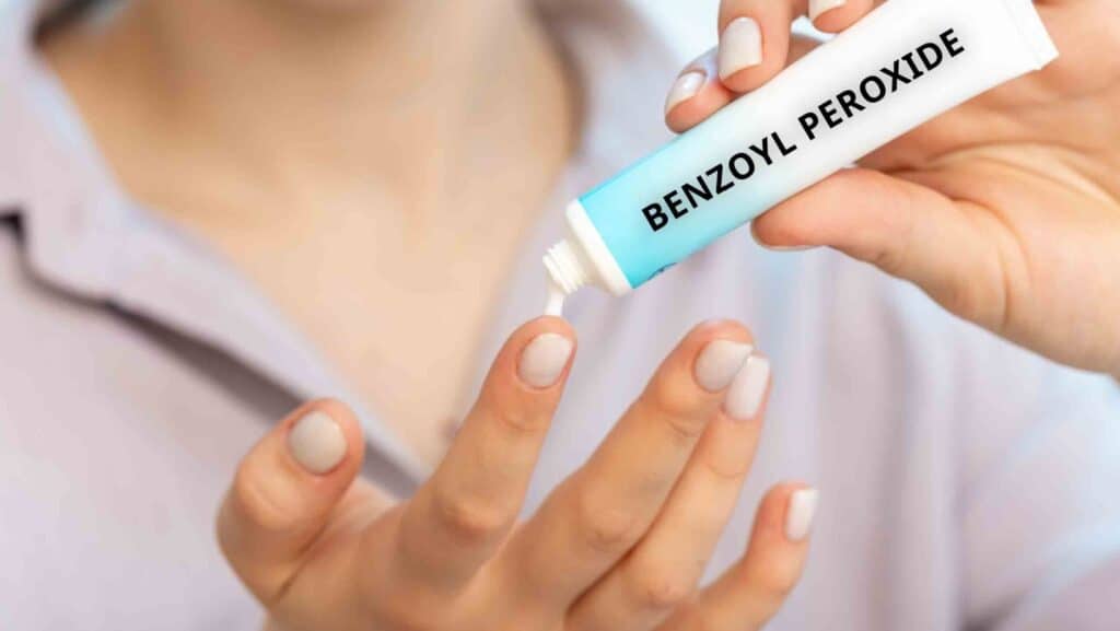Benzoyl Peroxide.