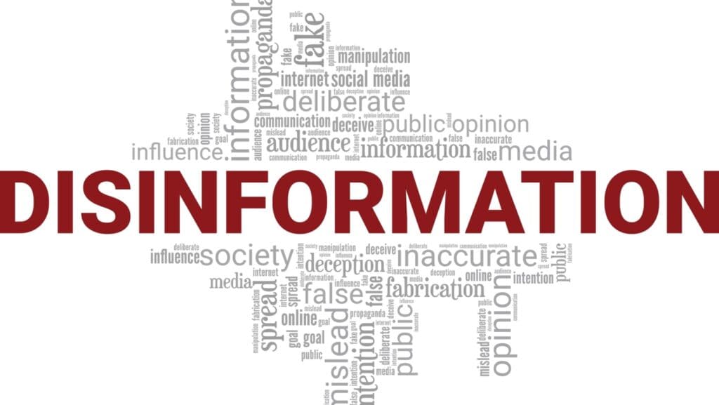 Disinformation.