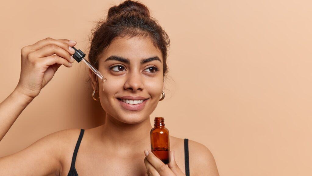 apply serum.