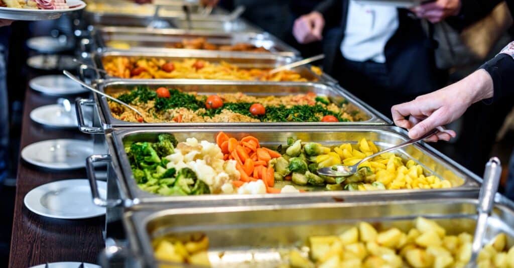 buffet. 