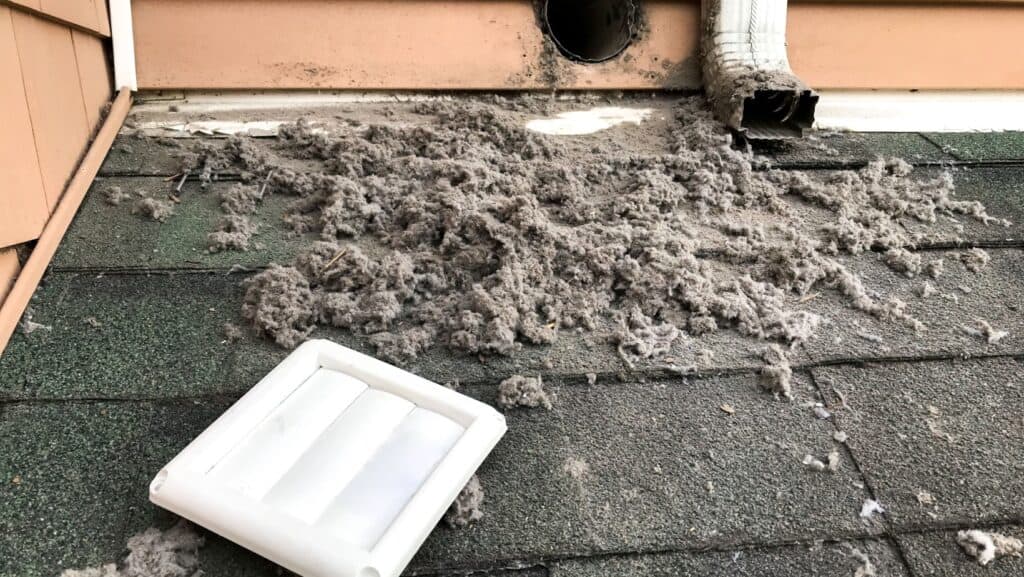 Dryer lint fires.