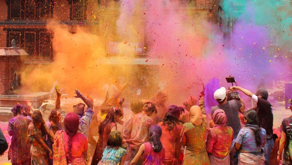 Holi India.