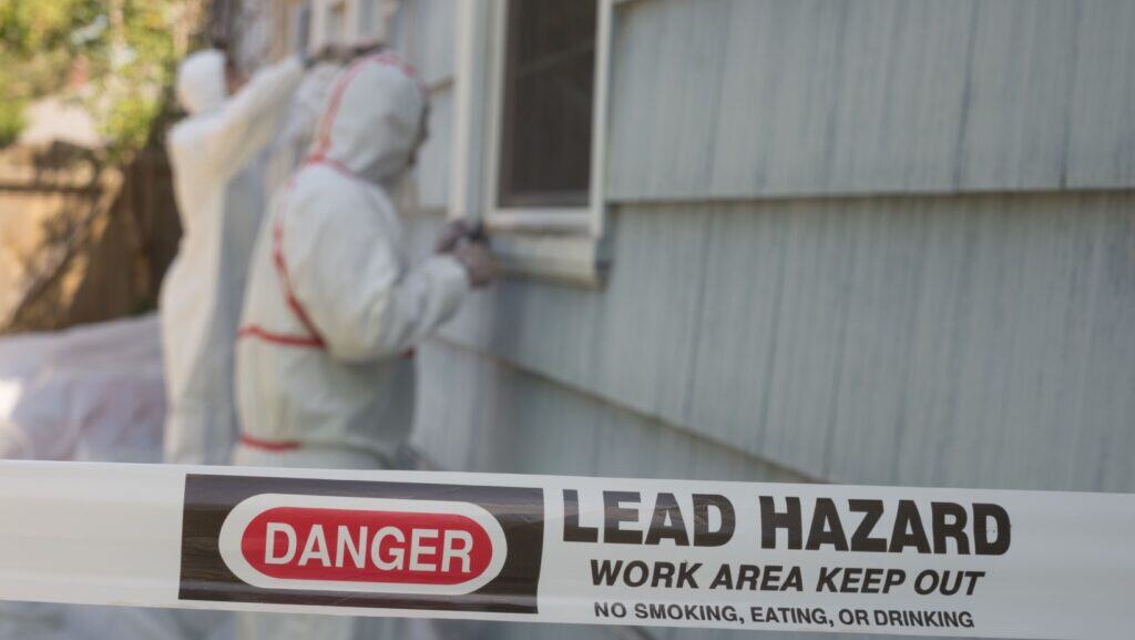 Lead paint.
