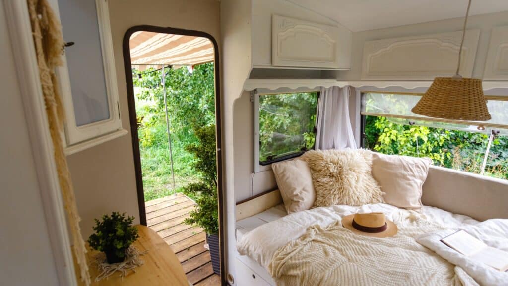 RV interior.