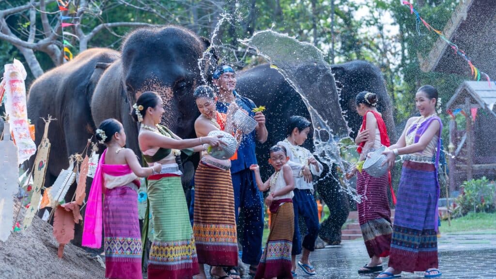 Songkran Water Festival – Thailand.