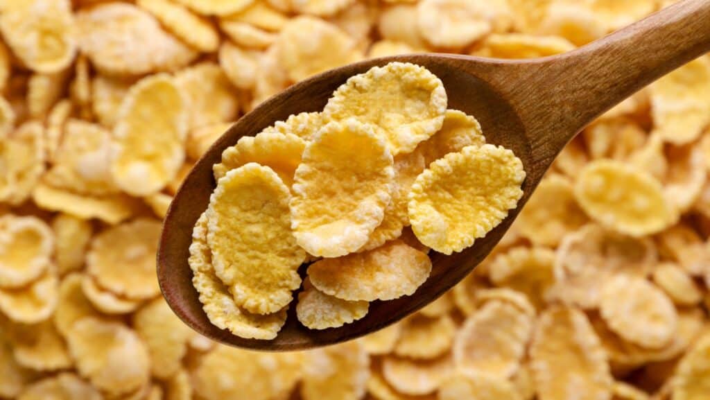 corn flakes. 