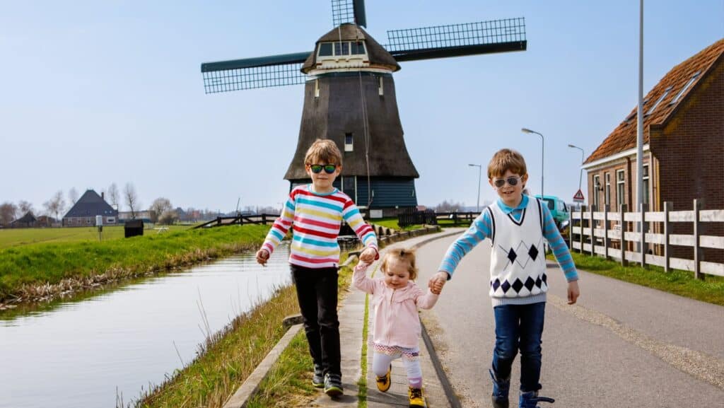 kids in Netherlands.