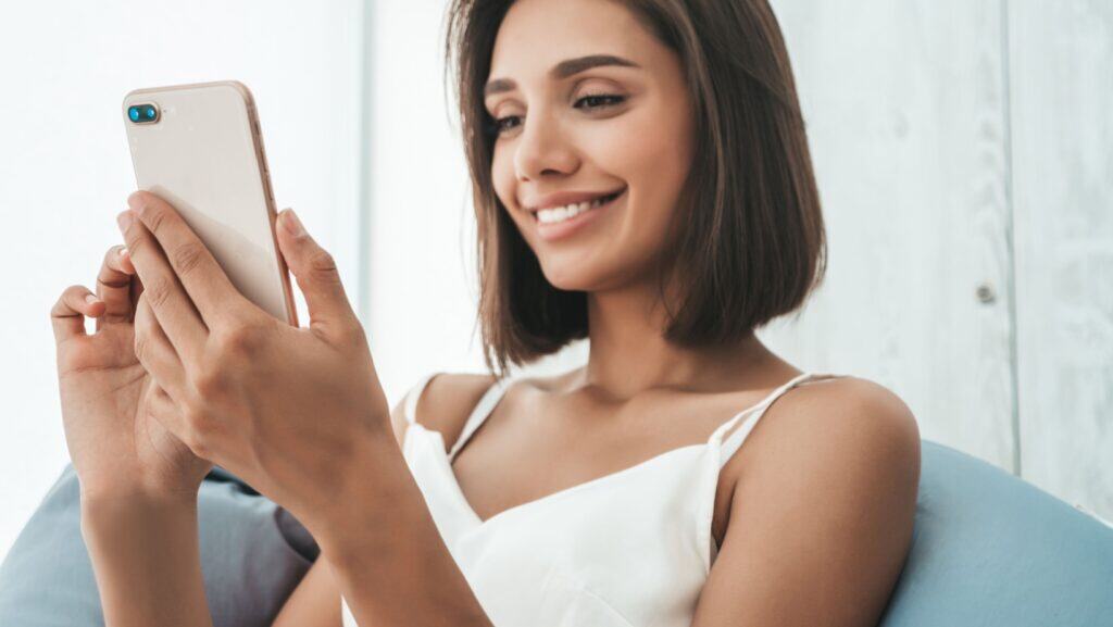 smartphone app.