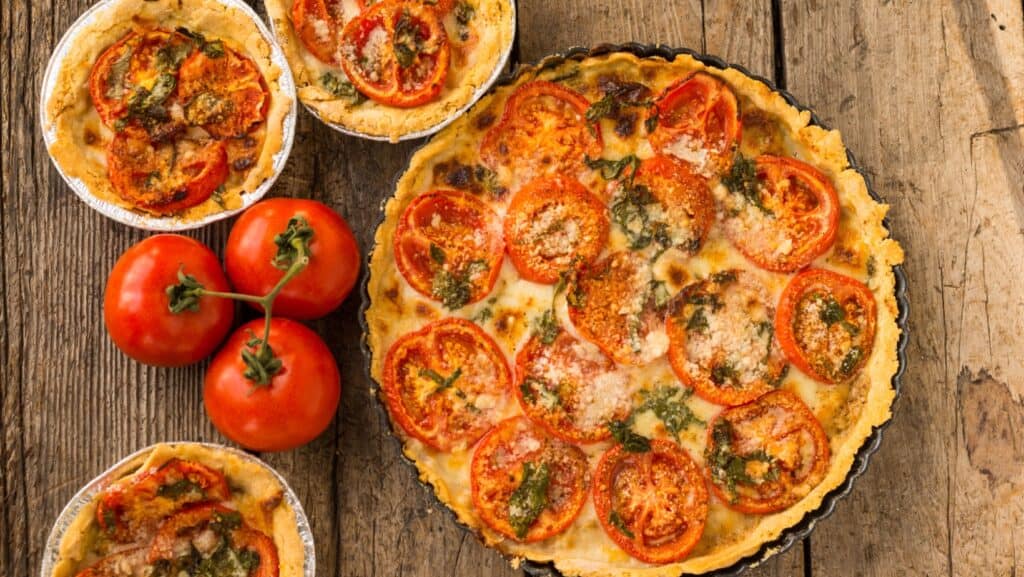 tomato pie.