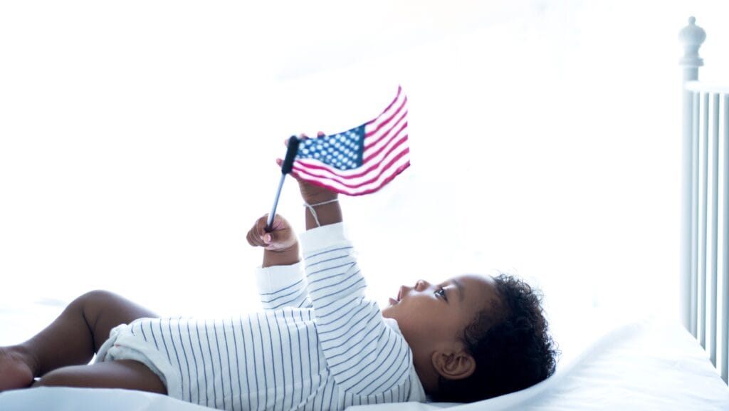 Child born in US.