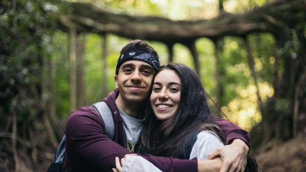 Couple in Costa Rica.