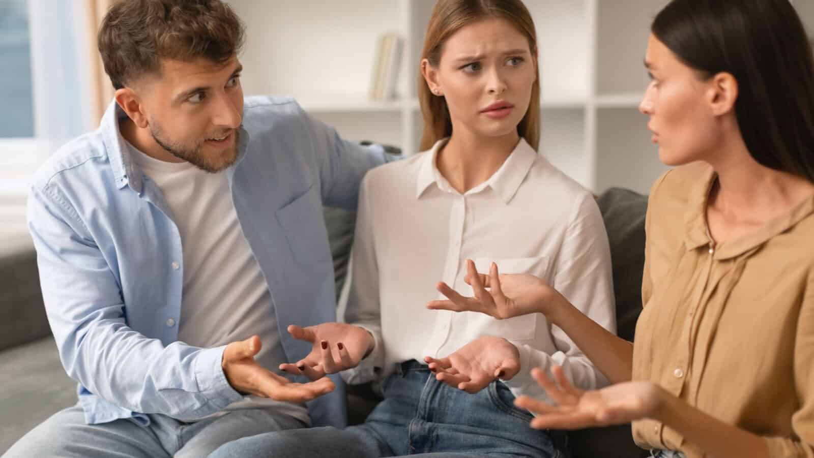 argument. fight. misunderstanding.