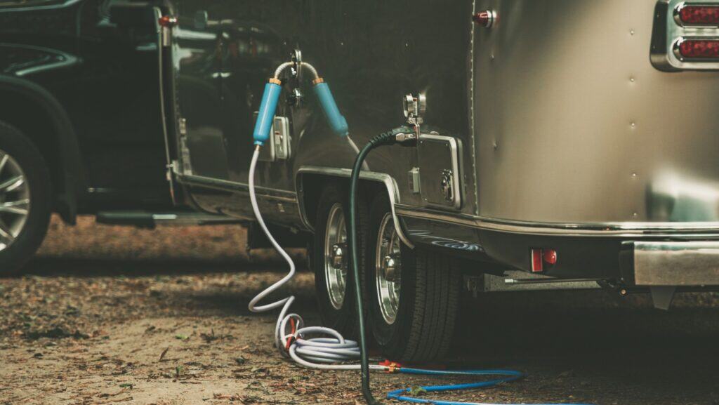 RV hookup. 