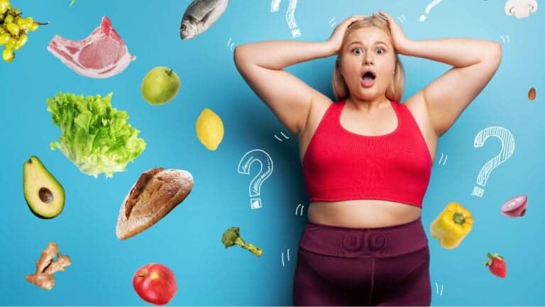 confused about food.