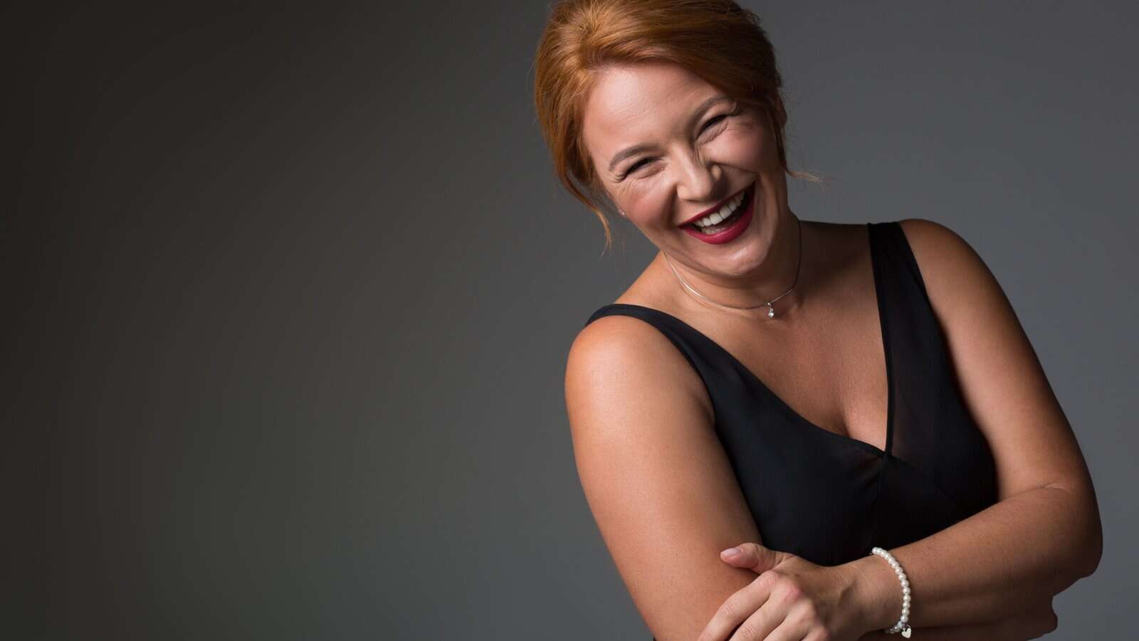 gorgeous senior woman.