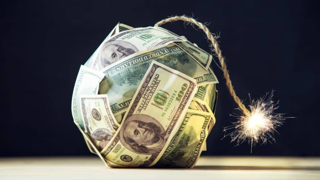 money bomb.