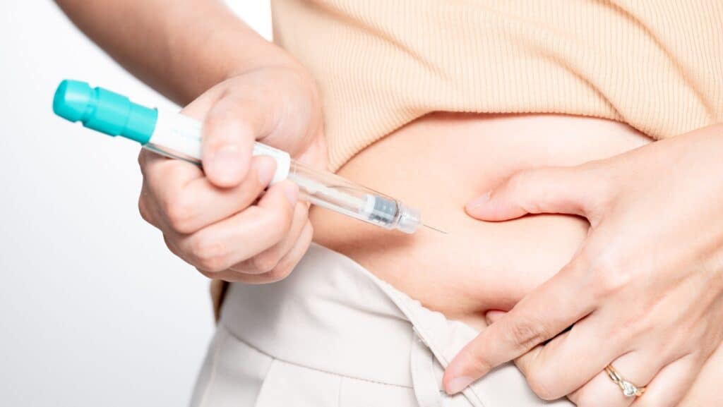 self injection.