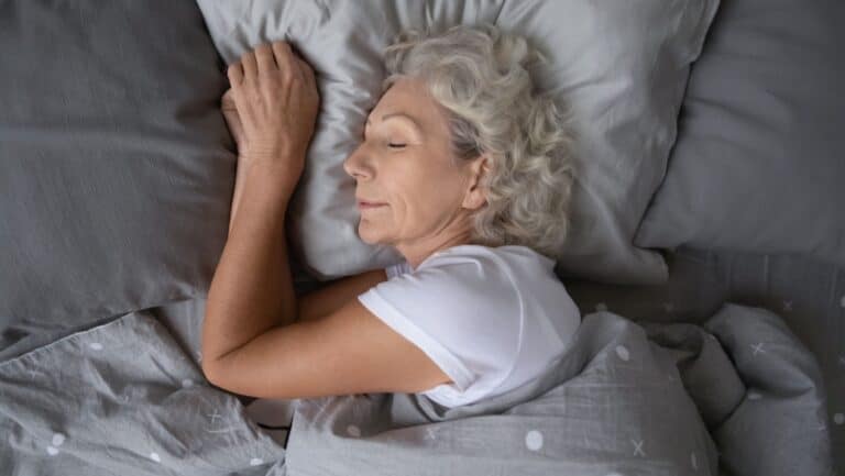 sleeping.