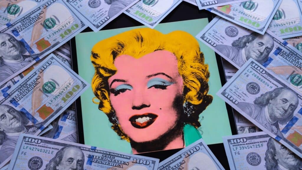 Andy Warhol Marilyn Monroe.