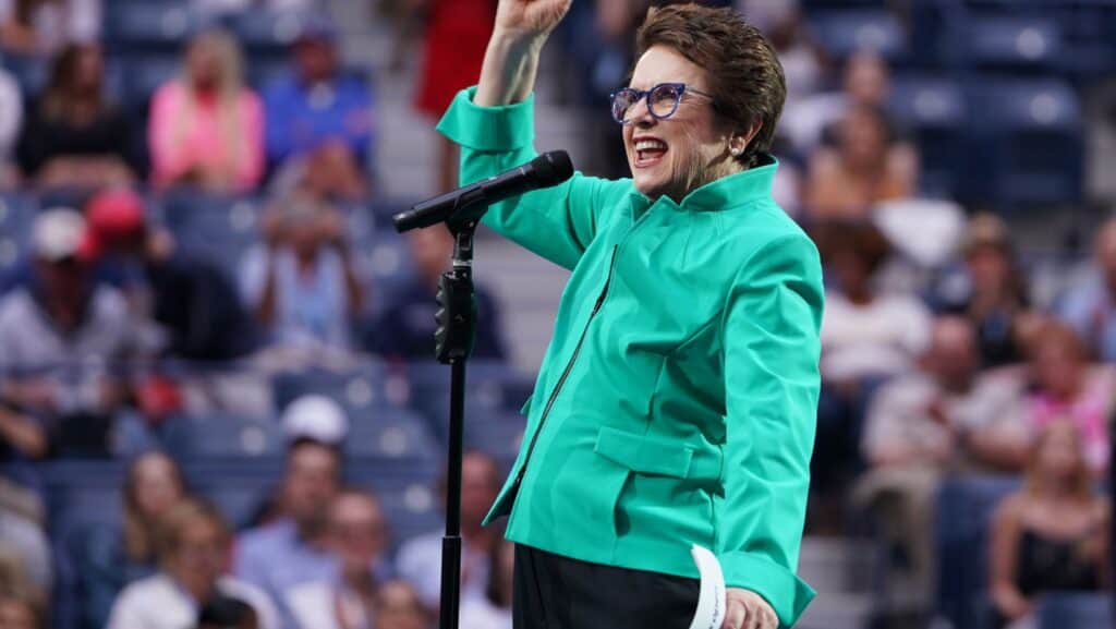 Billie Jean King. 