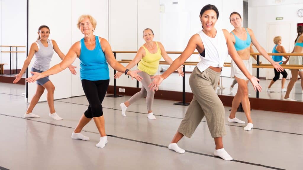 Dance class.