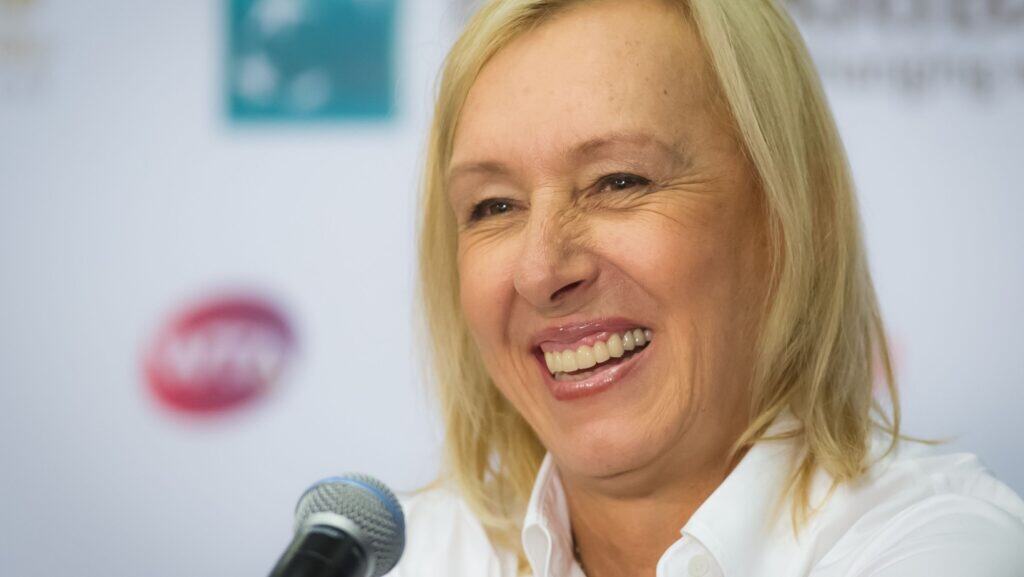 Martina Navratolova. 