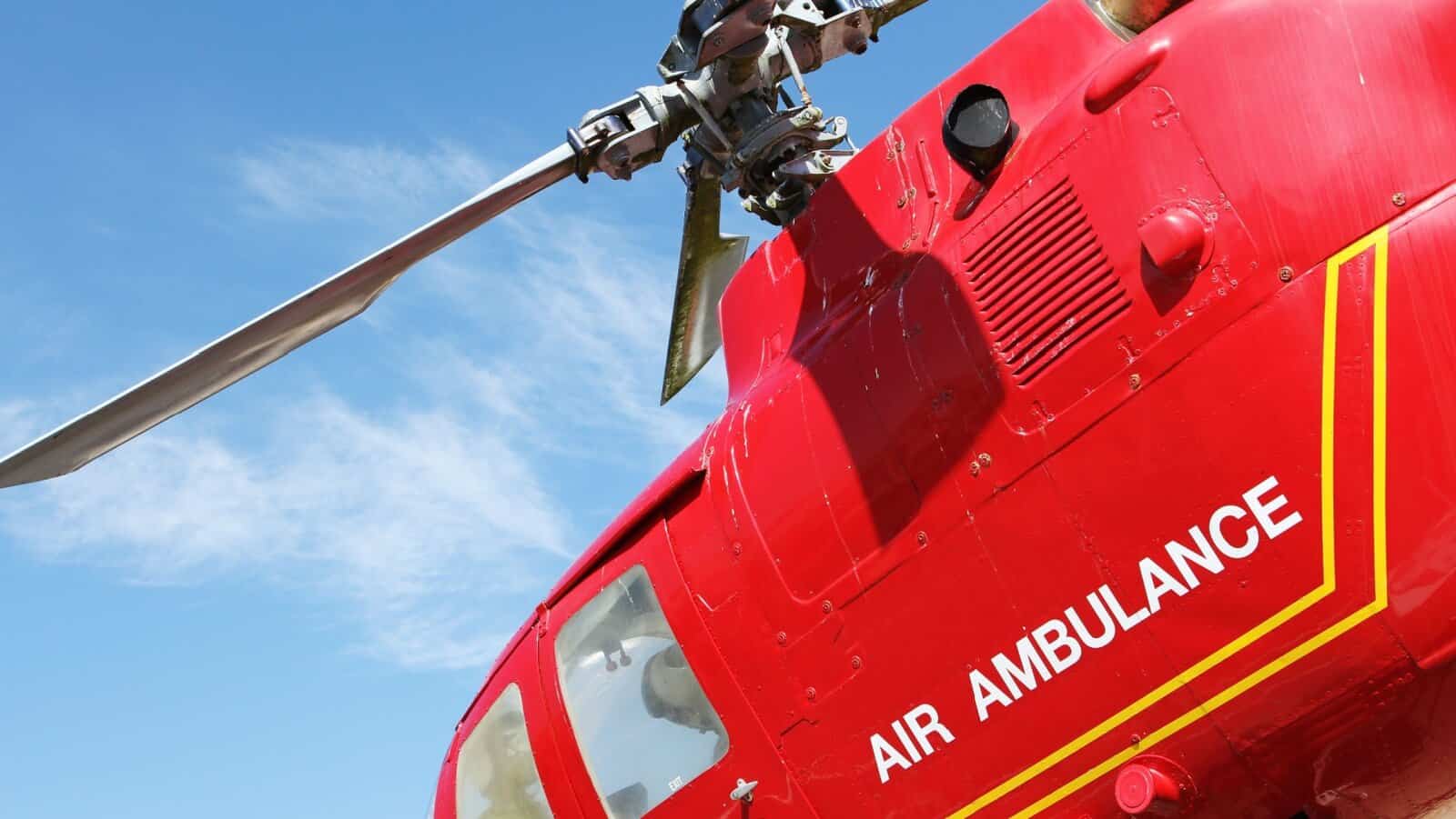 air ambulance.