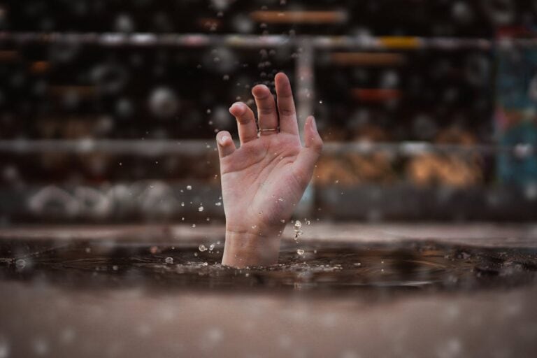 Drowning.