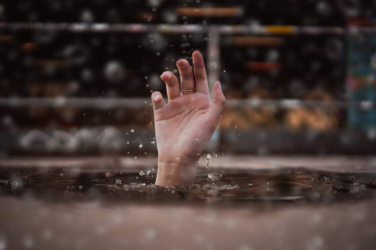 Drowning.