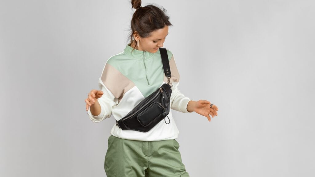 Crossbody bag.