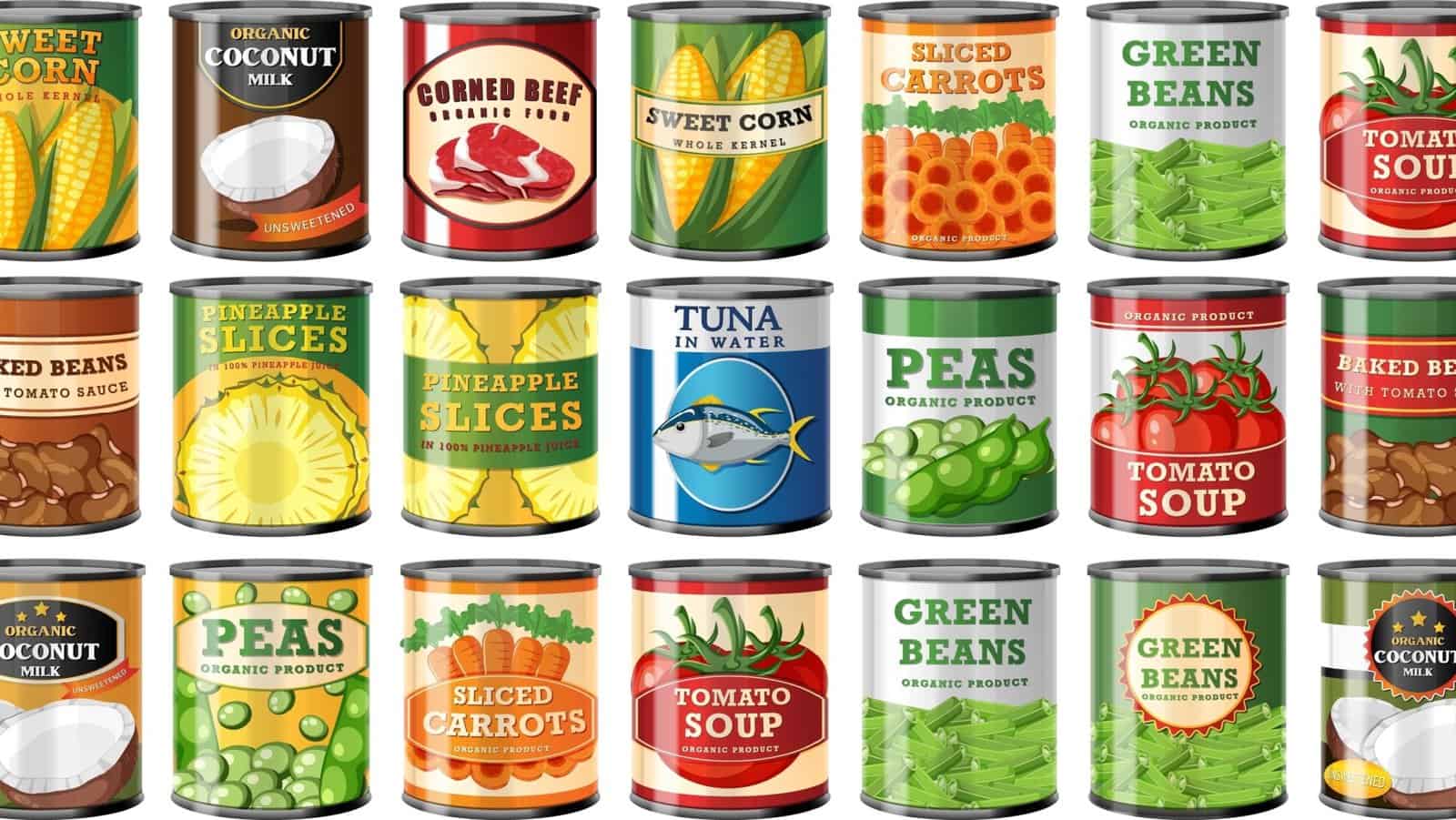 canned goods.