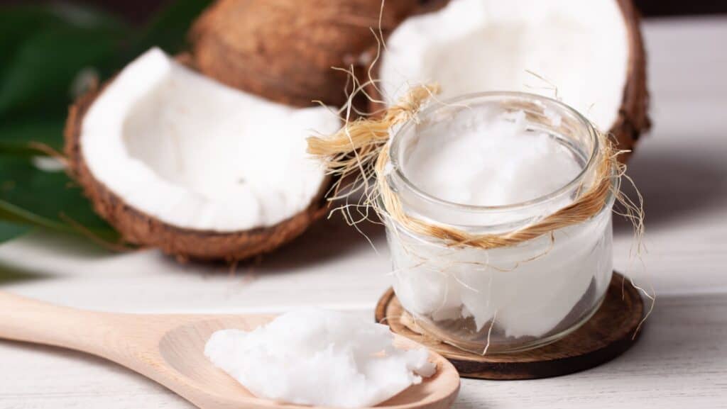 coconut cream.