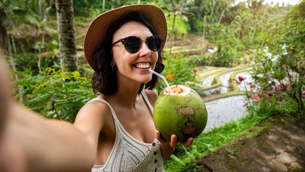 coconut water.