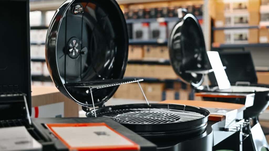 grill shopping.
