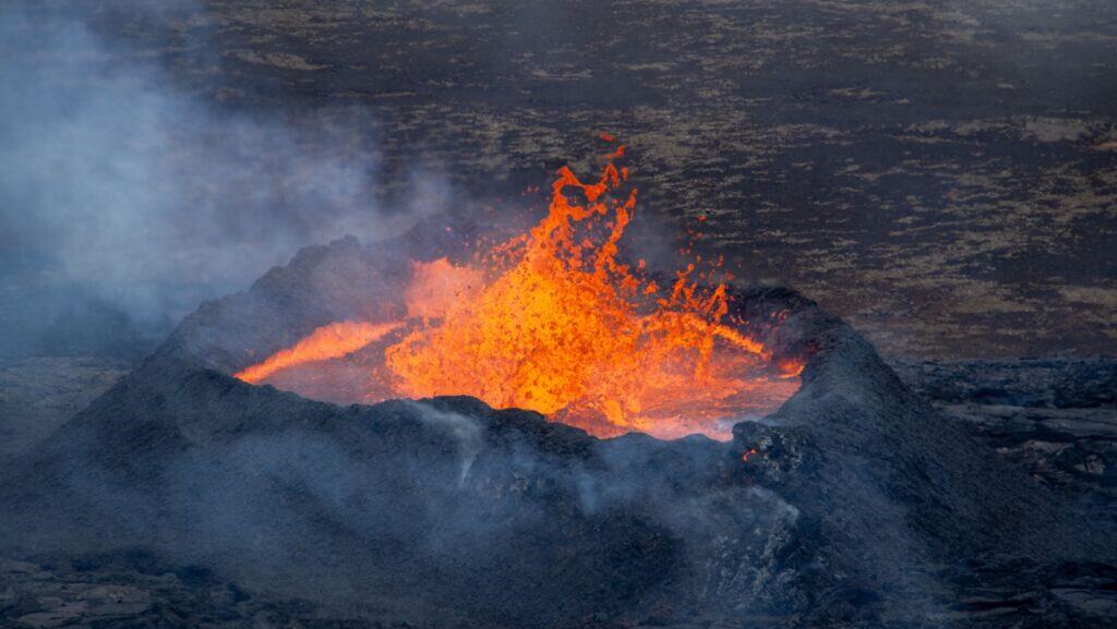 volcano.