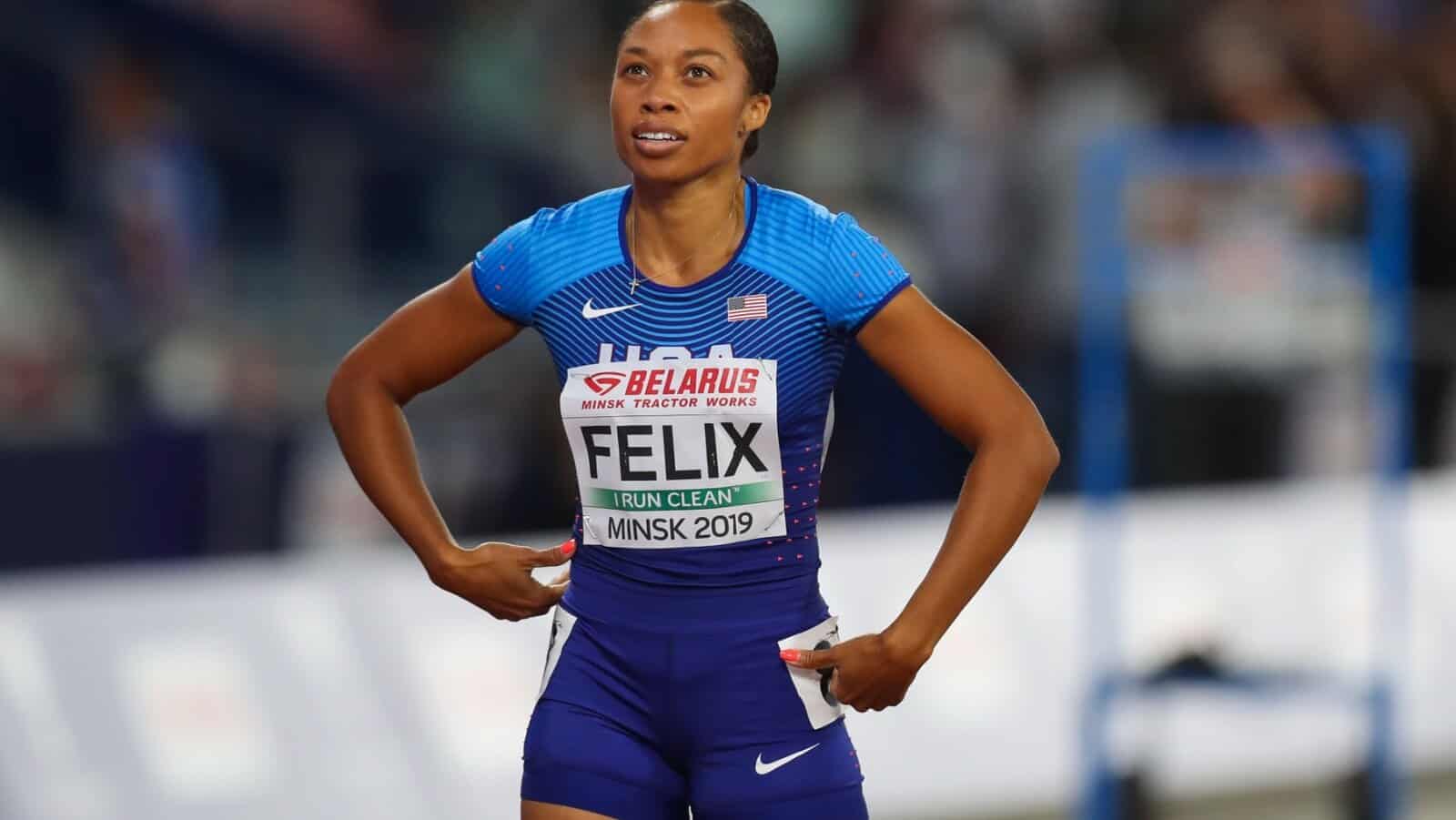 Allyson Felix.