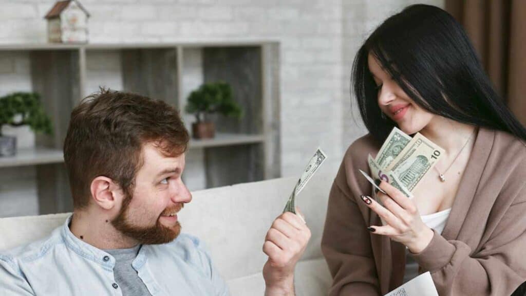 Financial decisions were the man's domain