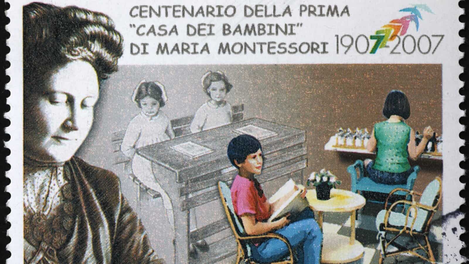 Maria Montessori.