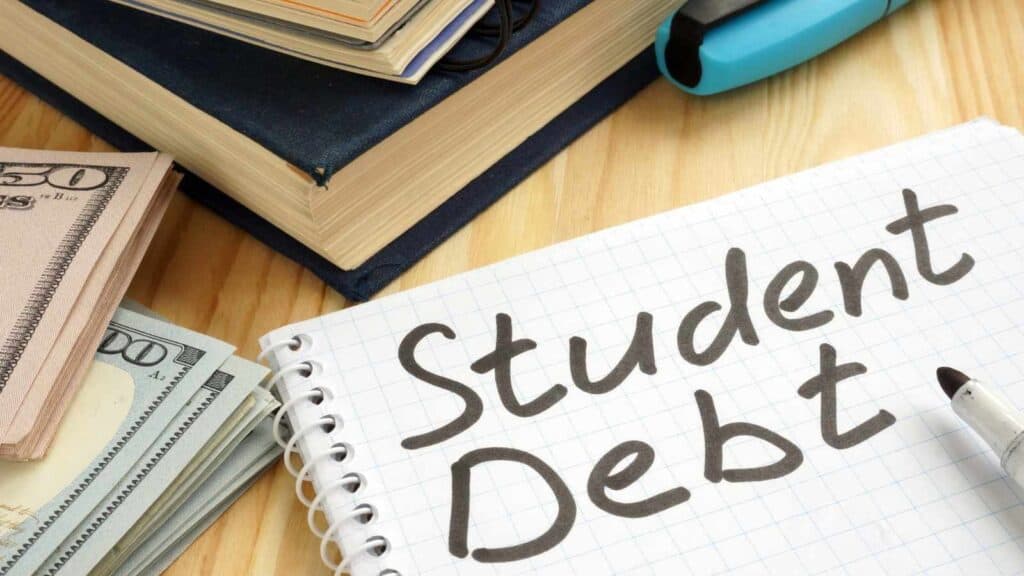 The student debt anchor