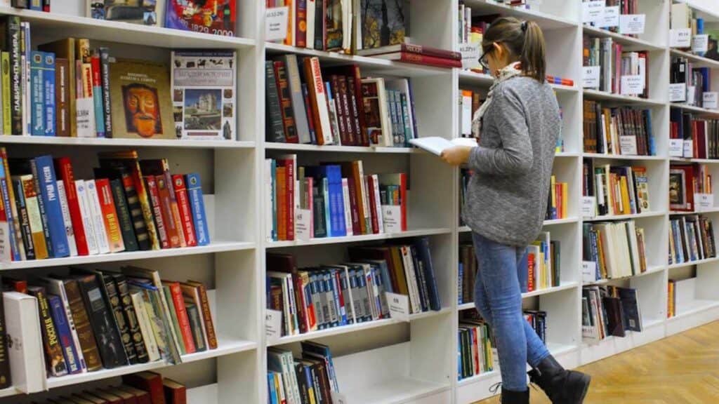 They treat the library like a VIP club
