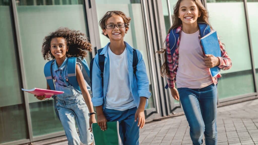 kids back to school.