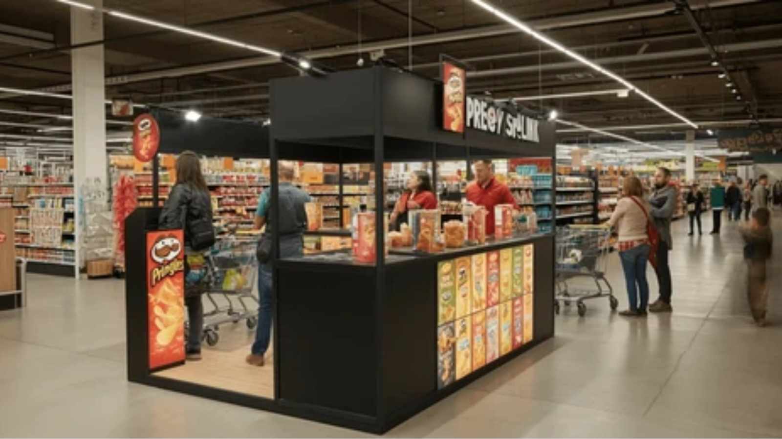 Brand-Run Sampling Stations