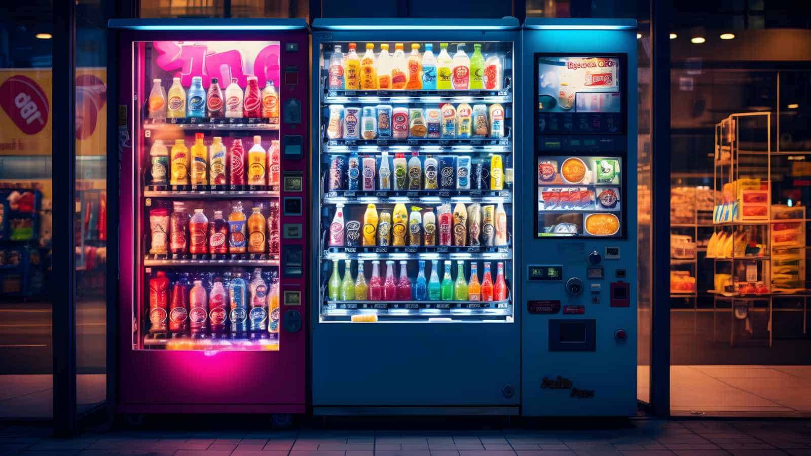 Vending Machines Inside Grocery Stores